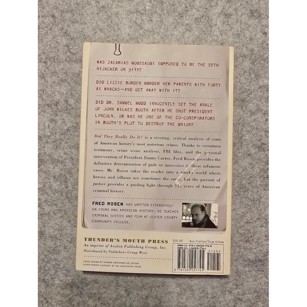 Did They Really Do It? -- Fred Rosen - Picture 3 of 4